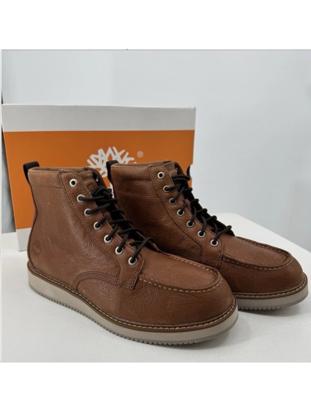 Timberland Men's Redwood Edge Mid Lace-up Leather Work Boots size 10.5 $160